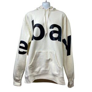Ebay Logo Spellout Streetwear Heavy Hoodie Sweatshirt Unisex eBayana Size Large